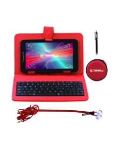 Linsay F7 Wi-Fi Tablet Kit, 7in Screen, 2GB Memory, 16GB Storage, Android 9.0 Pie, F7XHDBKR