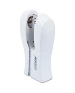 Rapesco Stand Up Space-Saving Stapler - 20 Sheets Capacity - 24/6mm (1/4in), 26/6mm (1/4in) Staple Size - White