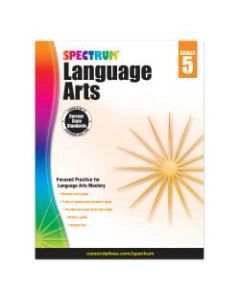 Carson-Dellosa Spectrum Language Arts Workbook, Grade 5