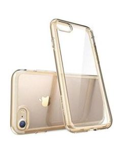 i-Blason Halo Case - For Apple iPhone 8 Smartphone - Gold, Clear - Polycarbonate, Thermoplastic Polyurethane (TPU)