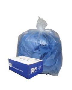 Webster Clear Linear Low-Density Can Liners - Small Size - 16 gal - 24in Width x 33in Length - Low Density - Clear - Hexene Resin - 500/Carton - Can, Home, Office