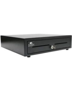APG Cash Drawer Vasario Series Cash Drawer - 5 Bill x 8 Coin - Dual Media Slot, Painted Front - Black - USB - 4.3in H x 16.2in W x 16.3in D