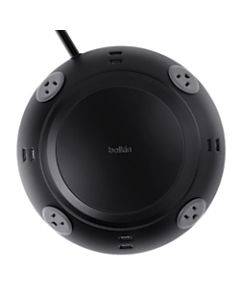 Belkin B2E031TT06-BLK 4-Outlet/8 USB Meeting Room Power Center, 6ft Cord, Black