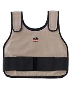 Ergodyne Chill-Its Phase Change Cooling Vest, Standard, Small/Medium, Khaki