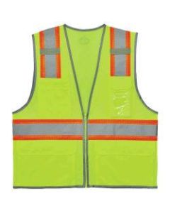 Ergodyne GloWear Safety Vest, 2-Tone, Type-R Class 2, XS, Reflective Lime, 8246Z