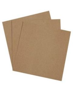 Office Depot Brand Chipboard Pads, 8in x 8in, 100% Recycled, Kraft, Case Of 675