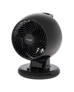 IRIS Woozoo M18U Oscillating Desk Fan, 13-3/16inH x 9inW x 9-7/8inD, Black