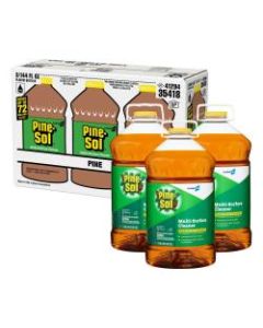 Pine-Sol Original Cleaner, 144 Oz Bottle, Case Of 3