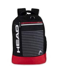 HEAD Headshot Backpack With 15in Laptop Pocket, Black/Red