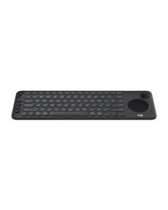 Logitech K600 Wireless TV Keyboard With Integrated Touchpad And D-Pad, Full Size, Gray, 920-008822