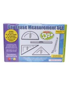 Learning Advantage Dry-Erase Magnetic Measurement Set, Black/White