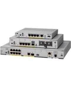 Cisco C1121-4P Router - 6 Ports - 4 RJ-45 Port(s) - PoE Ports - Management Port - 1 - Gigabit Ethernet - Rack-mountable