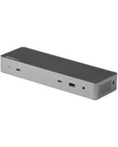 StarTech.com Thunderbolt 3 Dock w/USB-C Host Compatibility - Dual 4K 60Hz DP 1.4 or HDMI TB3/USB-C Docking Station