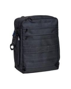 Walter + Ray USB Transit Backpack With 17in Laptop Pocket, Suit Black