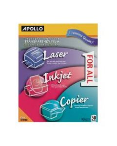 Apollo Multifunction Universal Film Without Stripe, 8 1/2in x 11in, Pack Of 50