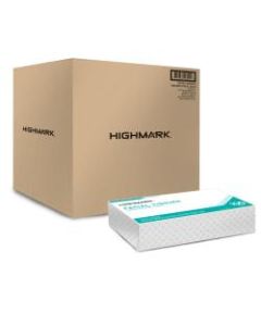 Highmark 2-Ply Facial Tissue, Flat Box, White, 100 Tissues Per Box, Case Of 30 Boxes