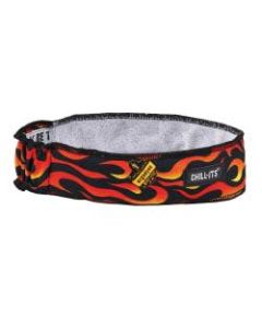 Ergodyne Chill-Its 6605 High-Performance Headbands, Flames, Pack Of 6 Headbands