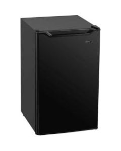 Danby Diplomat 4.4 cu. ft. Compact Refrigerator - 4.40 ft³ - Reversible - 4.40 ft³ Net Refrigerator Capacity - Black - Glass Shelf