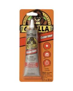 Gorilla Clear Grip Contact Adhesive - 3 fl oz - 1 Each - Clear