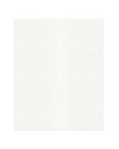 Office Depot Brand 2-Pocket Textured Paper Folders With Prongs, White, Pack Of 10