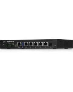 Ubiquiti Gigabit Routers With SFP - 6 Ports - PoE Ports - Management Port - 1 - Gigabit Ethernet - 1U - Rack-mountable