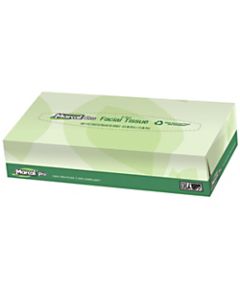 Marcal Pro 2-Ply Facial Tissues, 100% Recycled, White, Box Of 100, 30 Boxes Per Case