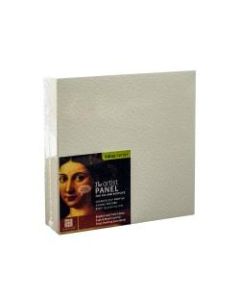 Ampersand Artist Panel Canvas Texture Cradled Profile, 6in x 6in, 1 1/2in, Pack Of 2