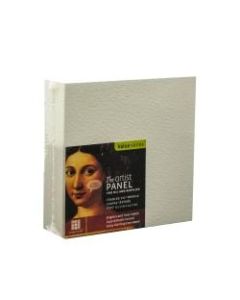 Ampersand Artist Panel Canvas Texture Cradled Profile, 5in x 5in, 1 1/2in, Pack Of 2