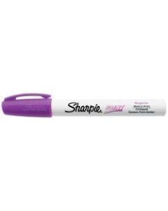 Sharpie Medium Point Oil-Based Paint Marker - Medium Marker Point - Magenta Oil Based Ink - 1 Each