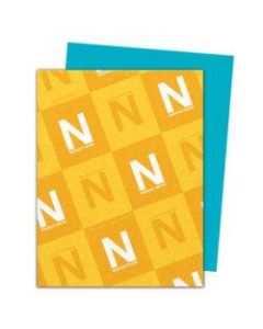 Neenah Astrobrights Bright Color Paper, Letter Size (8 1/2in x 11in), 24 Lb, 30% Recycled, Terrestrial Teal, 500 Sheets