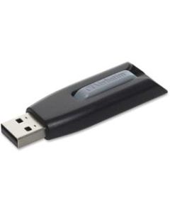 Verbatim Store "n Go V3 USB 3.0 Flash Drive, 256GB, Gray