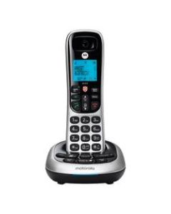 Motorola CD4011 Cordless Telephone With Digital Answering System, Silver