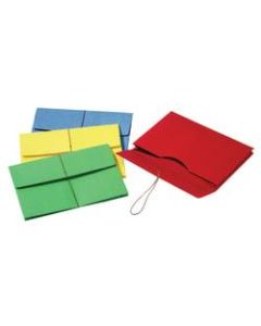 Pendaflex Paper Stock Expanding Wallets, 2in Expansion, Legal Size, Assorted Colors, Pack Of 50 Wallets