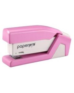 Bostitch InCourage Spring-Powered Compact Stapler, 20 Sheet-Capacity, Pink/White