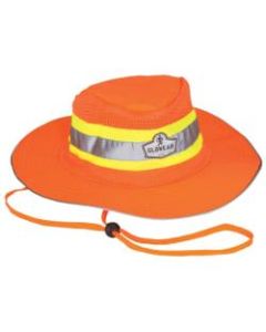 Ergodyne GloWear Hi-Vis Polyester Ranger Hat, Large/X-Large, Lime