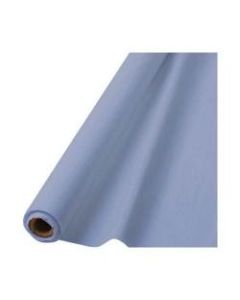 Amscan Plastic Table Cover Roll, 40in x 100ft, Pastel Blue