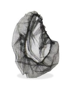 Genuine Joe Black Nylon Hair Net - Recommended for: Food Handling, Food Processing - 21in Stretched Diameter - Nylon - Black - 1000 / Carton