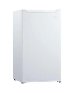 Danby Diplomat 3.3 cu. ft. Compact Refrigerator - 3.30 ft³ - Reversible - 3.30 ft³ Net Refrigerator Capacity - Glass Shelf