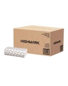 Highmark Multi-Fold 1-Ply Paper Towels, 100% Recycled, 250 Sheets Per Pack, Case Of 16 Packs