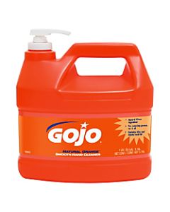 GOJO Natural Orange Professional Formula Liquid Hand Soap Cleaner, Citrus Scent, 128 Oz Bottle