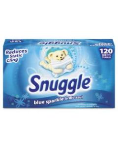 Snuggle Fabric Softener Dryer Sheets, Fresh Scent, Box Of 120 Sheets