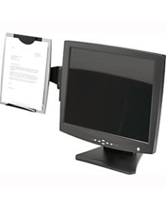 Fellowes Office Suites Monitor Mount Copyholder, Black/Silver