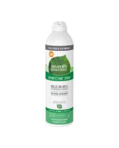 Seventh Generation Disinfectant Cleaner - Spray - 13.9 fl oz (0.4 quart) - Eucalyptus Spearmint & Thyme Scent - 1 Each - Clear