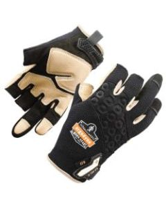 Ergodyne ProFlex 720LTR Heavy-Duty Leather-ReinforcedFraming Gloves, Extra Large, Black