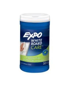 EXPO Marker Board Towelettes, 6in x 9in, Pack Of 50