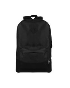 Volkano Daily Grind Backpack With 18.1in Laptop Pocket, Black