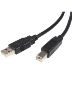 StarTech.com StarTech.com High Speed Certified USB 2.0 - USB cable - 4 pin USB Type A (M) - 4 pin USB Type B (M) - 3ft ( USB / Hi-Speed USB ) - Type A Male USB - Type B Male USB - 3ft - Black