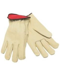 Memphis Glove Cowhide Fleece Lined Drivers Gloves, Small, Pack Of 12 Pairs