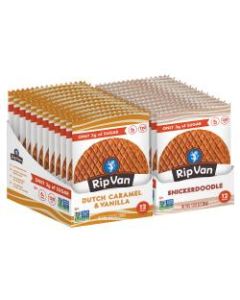 Rip Van Wafels Low-Sugar Wafels, 1.16 Oz, Pack Of 24 Wafels