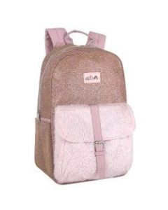 Delias Fuzzy Backpack, Pink